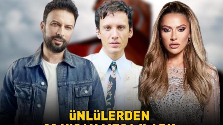 Ünlülerden 23 Nisan mesajları Aralarında kimler yok ki: Tarkan, Edis, Hadise... Coşkuyla kutluyoruz’