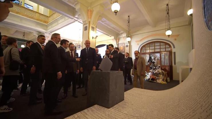 Karaköy Palasta gerçekleştirilen KÜME Vakfı 2025 Seçkisi ve Odak Sergisi’ne büyük ilgi