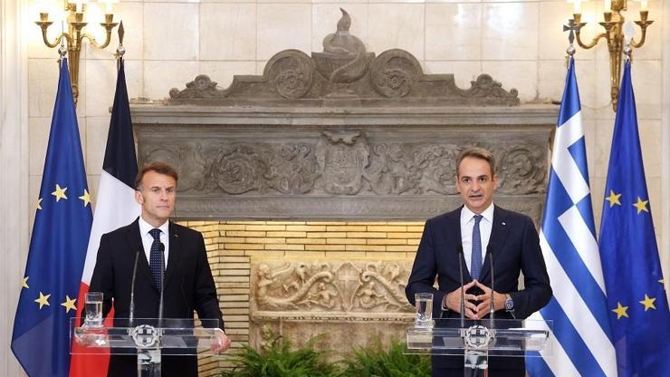 Yunanistan’da gündem, Macron’un ziyareti “Fransa’ya güvenilmez”