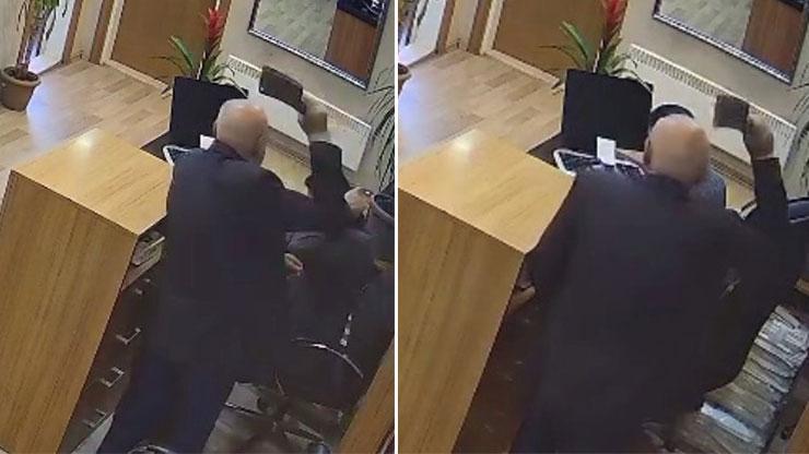 Belediye binasında satırlı dehşet! Acımasızca saldırdı