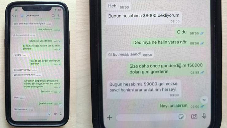  Firari Altaş'ın babasıyla olan konuşmasına ulaşıldı