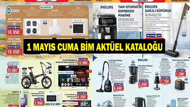 1 MAYIS BİM KATALOĞU 2026: BİMe bu Cuma gelecek ürünler neler BİM aktüel kataloğu bugün satışta