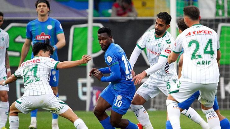 Çaykur Rizespor, Konyaspor’u 3 golle geçti