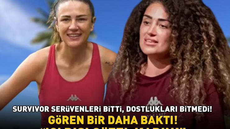 Dilan Çıtak ile Meryem Boza bakın Survivor serüvenleri bitti, dostlukları bitmedi İçi dışı güzel kadın