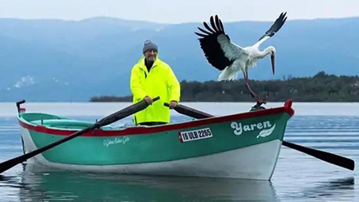 Adem amca ile hikayesi dünyaya mal olmuştu... Yaren Leylek baba oldu