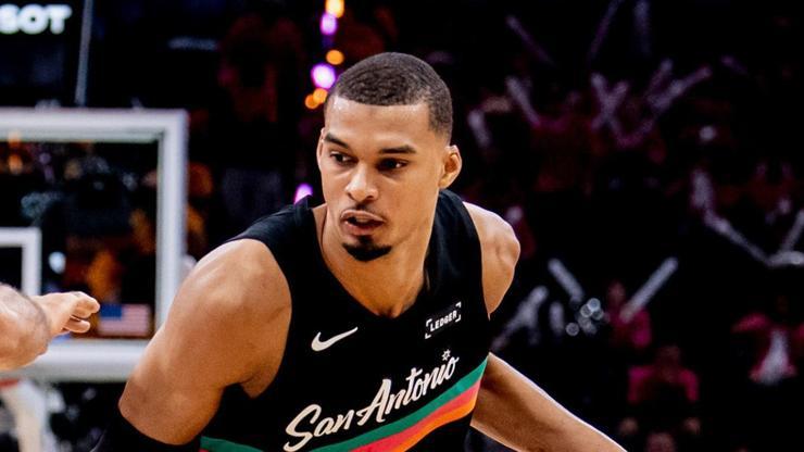 NBA'de Wembanyama'dan tek maçta 12 blok
