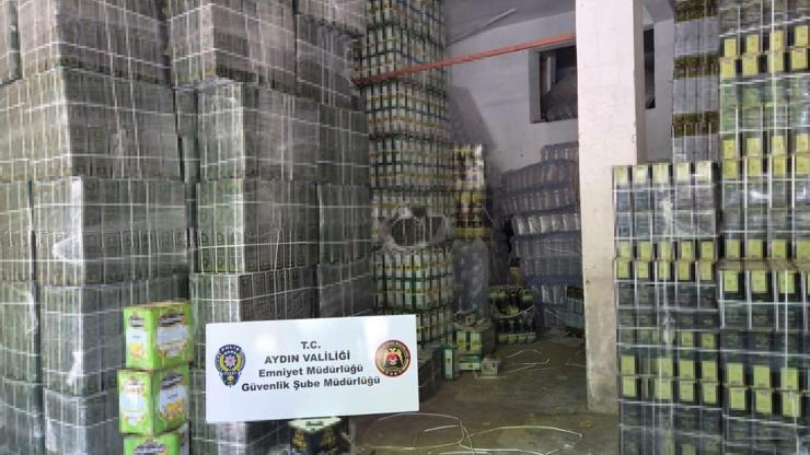 Aydın'da tağşiş ürün ele geçirilen deponun sahibine 1,8 milyon lira ceza