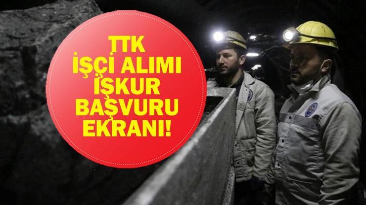  Türkiye Taşkömürü Kurumu (TTK) İşçi Alımı Başvuru Tarihleri ve Şartlar Neler? Kimler Başvuru Yapabilir?