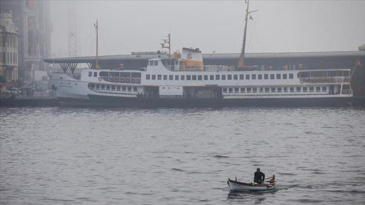 İstanbul'da deniz ulaşımına hava muhalefeti engeli