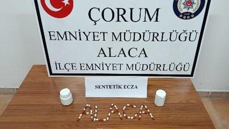 Çorum’da uyuşturucu operasyonu: 3 şüpheli gözaltında