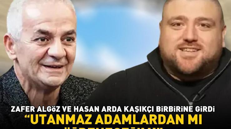Zafer Algöz ve Hasan Arda Kaşıkçı birbirine girdi Utanmaz adamlardan Beşiktaşlılık mı öğreneceğim