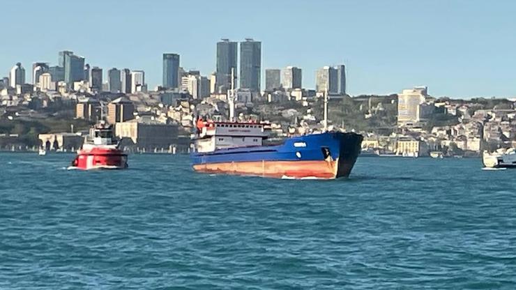  İstanbul Boğazı'nda gemi arızası! Boğaz yeniden trafiğe açıldı