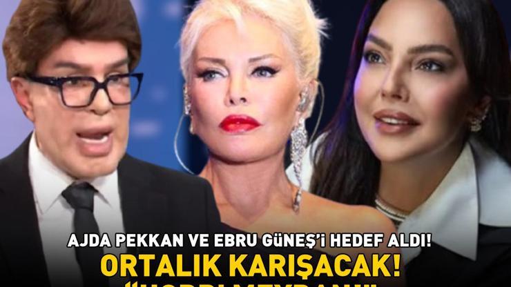 Ortalık karışacak Yılmaz Morgül, Ajda Pekkan ve Ebru Gündeşi hedef aldı: Hodri meydan
