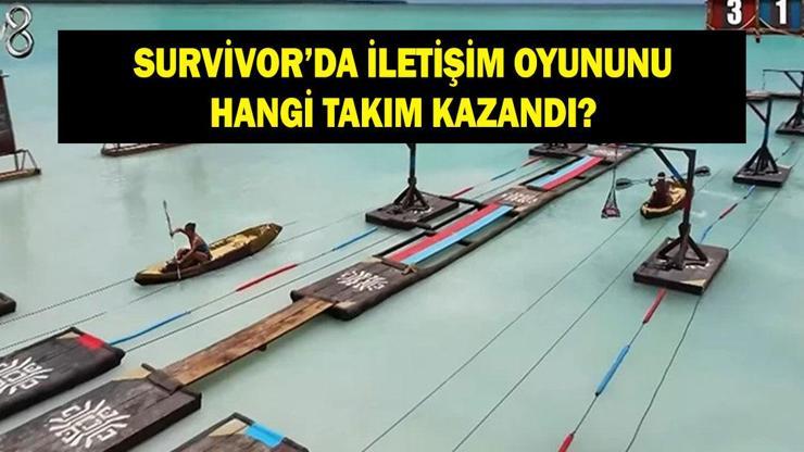 Survivor'da ödül oyununu kim kazandı? 6 Mayıs Survivor ödül oynu kazananı hangi takım oldu?