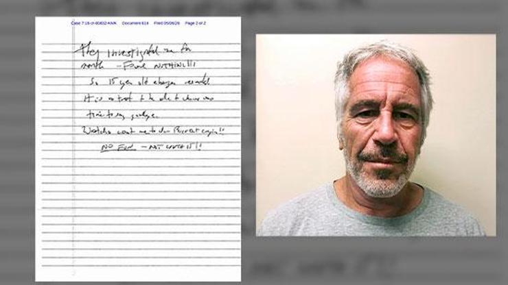 Epsteinin intihar notu iddiası Son sözleri ortaya çıktı...
