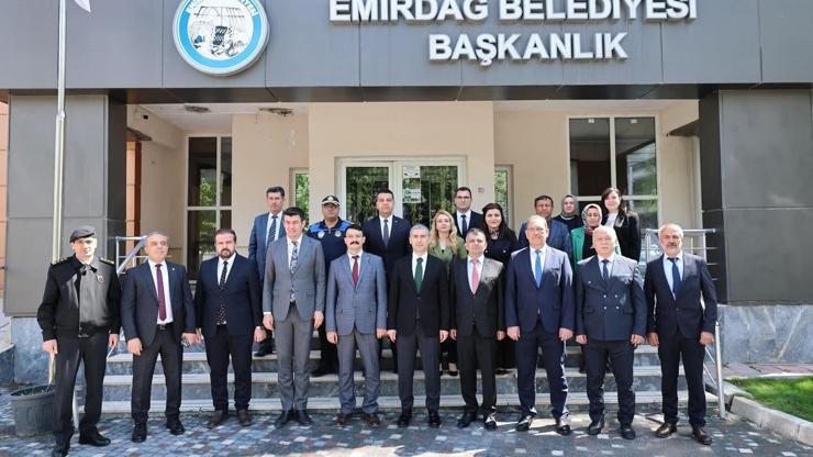 Vali Aktaş'tan Emirdağ ziyareti