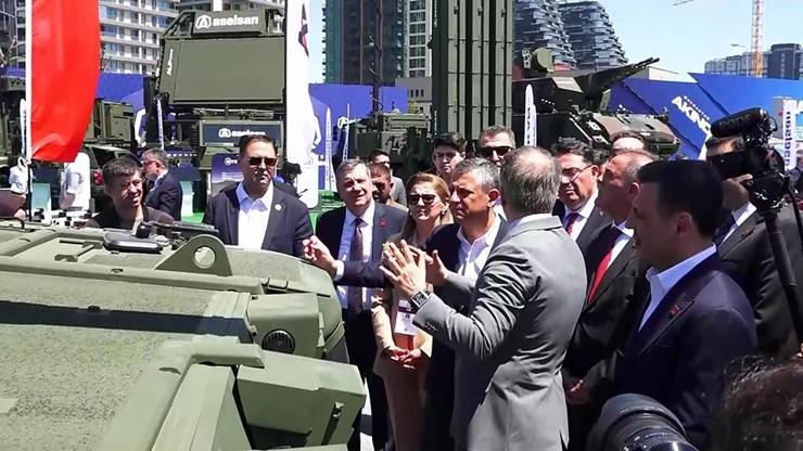 CHP Genel Başkanı Özelden SAHA EXPO 2026ya ziyaret