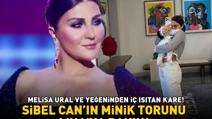 Melisa Ural ve yeğeninden iç ısıtan kare Sibel Canın güzeller güzeli minik torunu Linaya bakın