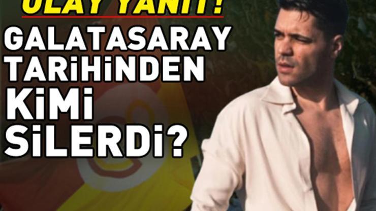 Galatasaray tarihinden hangi futbolcuyu silerdi Emir Can İğrekten olay yanıt