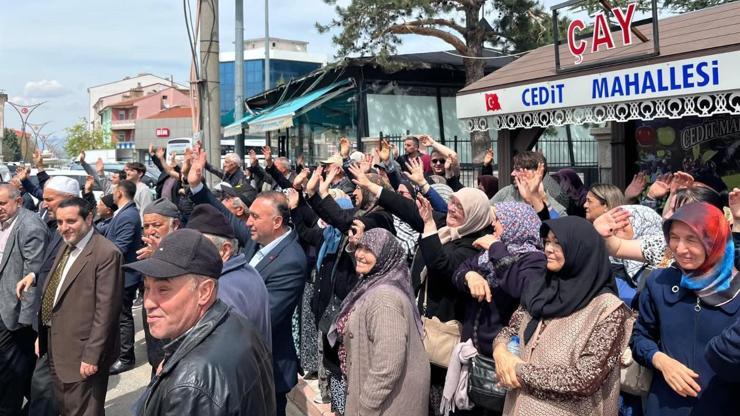 Hacı adayları dualarla uğurlandı