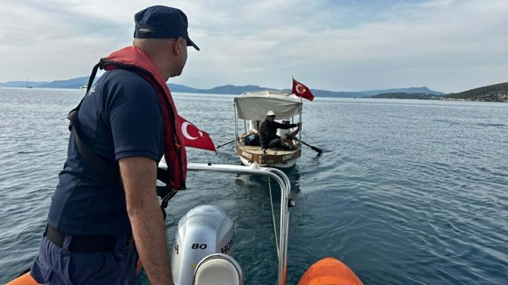 Kuşadası açıklarında sürüklenen teknedeki 3 kişi kurtarıldı