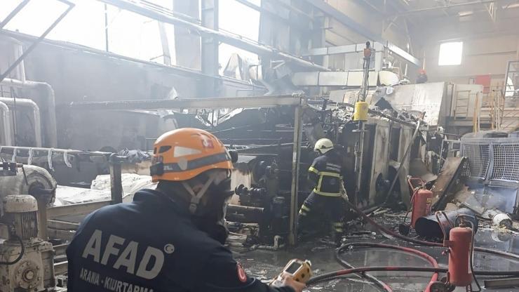 Fabrikadaki yangında yaralanan 8 işçiden 7'si taburcu oldu