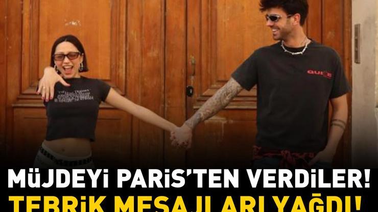 Serkay Tütüncü ve Zeynep Bastık evleniyor Müjdeyi Paristen verdiler