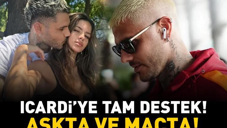 Aşkta ve maçta China Suarezden Galatasarayın yıldızı Mauro Icardiye tam destek