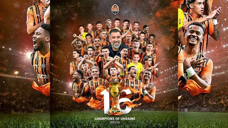 Arda Turan yönetimindeki Shakhtar, Ukrayna şampiyonu