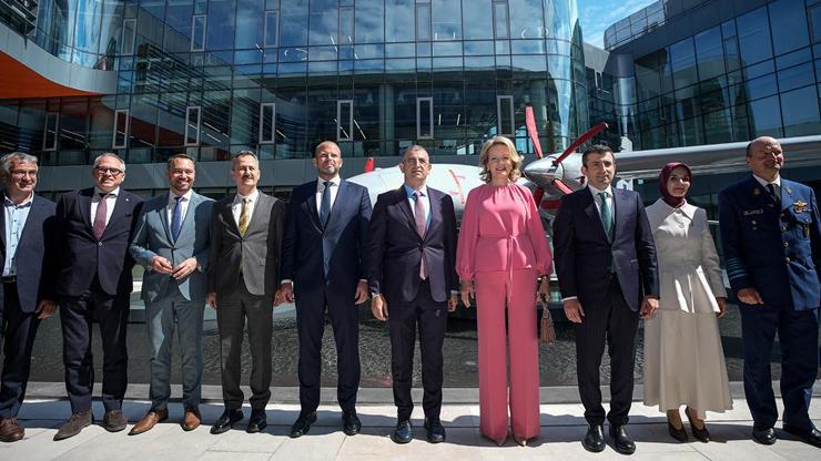 Belçika Kraliçesi Mathilde Baykar'ı ziyaret etti