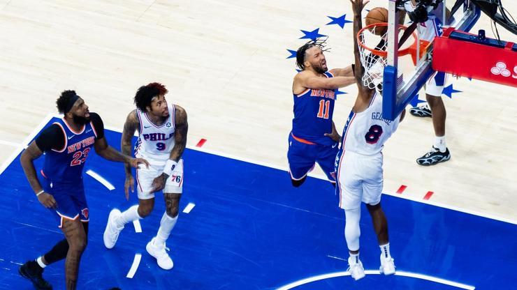 NBA Doğu Konferansı yarı finalinde Knicks, 76ers serisini maç vermeden kazandı