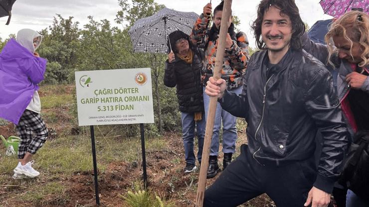Okurlardan yazara hediye olarak 7 hatıra ormanı