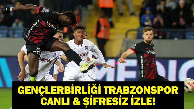  Ziraat Türkiye Kupası Gençlerbirliği Trabzonspor Maçı Şifresiz İzle!