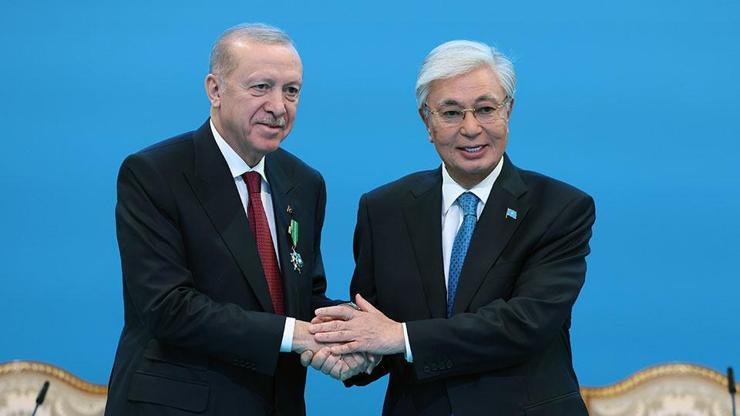 Kazakistan ile 13 anlaşma imzalandı Erdoğandan iş birliği mesajı