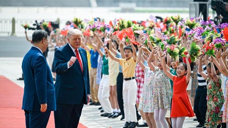Trumpın Çin seyahati bitti, ABDye dönüyor: Şi Cinping ile neler konuştu