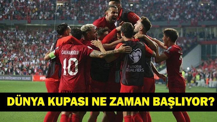 DÜNYA KUPASI NE ZAMAN BAŞLIYOR? Milli Maç Türkiye Dünya Kupası Maç Takvimi Belli Oldu! İşte Maç Takvimi...