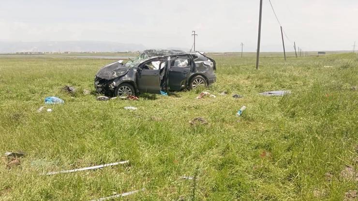 Şırnak’ta takla atan otomobilin sürücüsü yaralandı