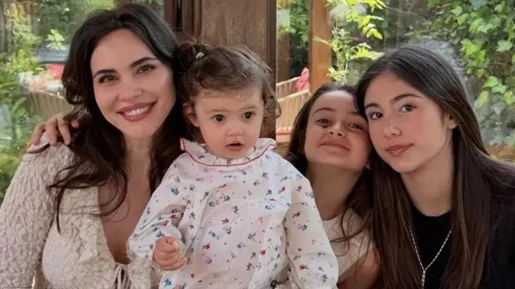 MUTLULUK POZU: Zeynep Demirel’den iç ısıtan aile tablosu