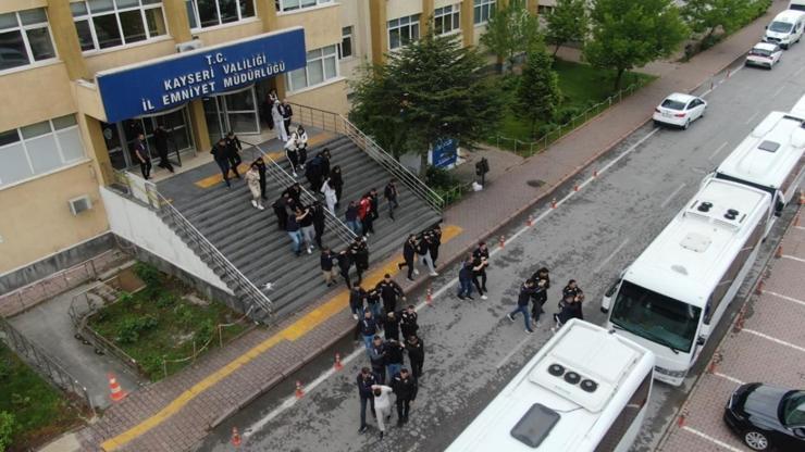  60 şüpheli tutuklandı