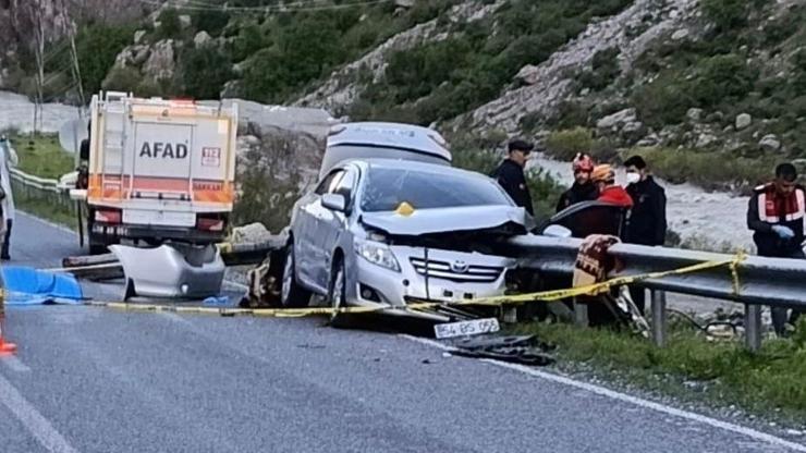 Düğün dönüşü facia: 1 ölü, 3 yaralı