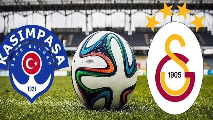 KASIMPAŞA - GALATASARAY CANLI İZLE: Kasımpaşa - Galatasaray maçı saat kaçta başlıyor, nereden izlenir İşte maç kadrosu