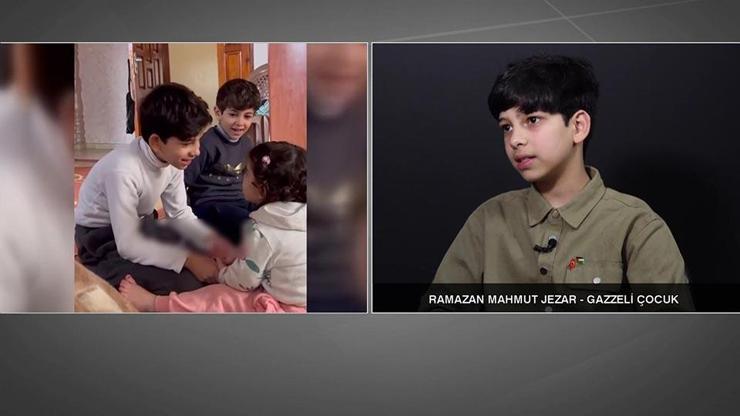 Gazzeli Ramazan CNN TÜRKe konuştu: İki arkadaşımı gözümün önünde aynı kefene sardılar