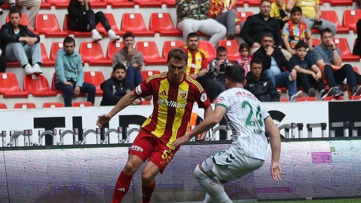 Kayserispor, Konyaspor galibiyetiyle veda etti