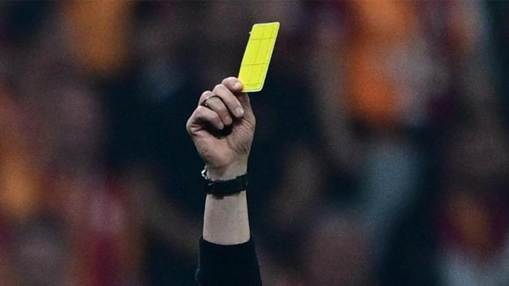 Süper Lig'in en fazla ve en az sarı kart gören takımı belli oldu