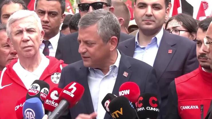 CHPde tek aday mı çok aday mı Özgür Özel: Ekrem ve Mansur Başkan ile üstümüze düşeni yapacağız