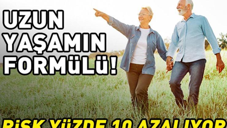 Uzun yaşamın formülü Günde 5 dakika yapmak yetiyor Risk yüzde 10 azalıyor
