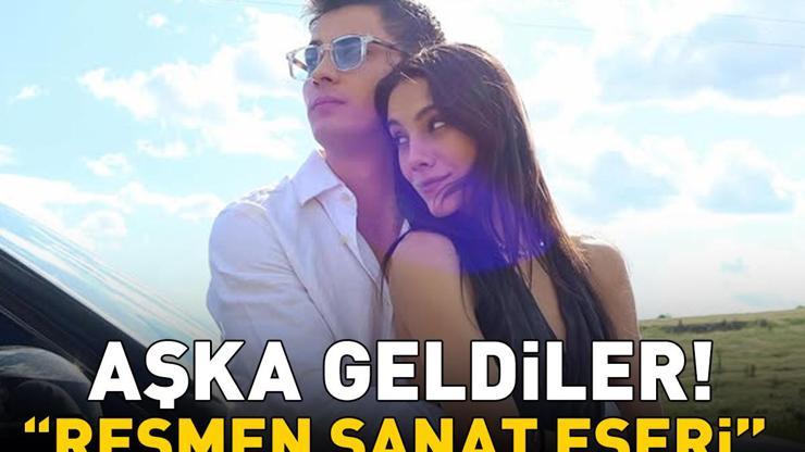 Uzak Şehirin yıldızları Atakan Özkaya ve Dilin Döğer aşka geldi ‘RESMEN SANAT ESERİ’