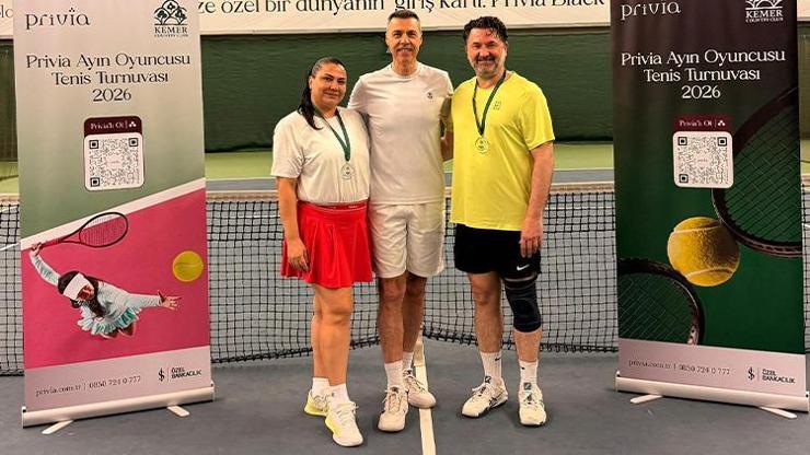 Kemer Country Club’da tenis heyecanı