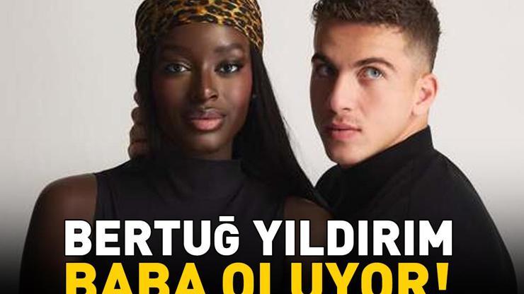 Başakşehirin yıldızı Bertuğ Yıldırım baba oluyor Ünlü çiftten bebek müjdesi