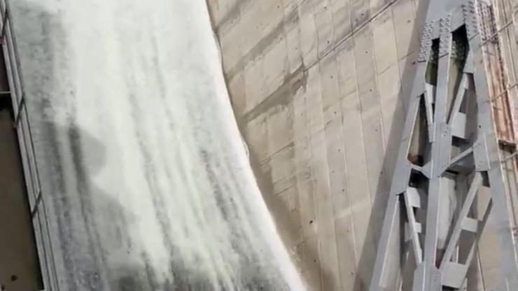 Bolu’daki Köprübajı Barajı'ndan su tahliyesine başlandı